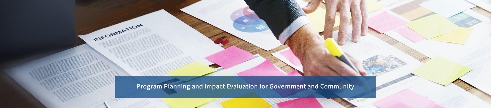 program planning and impact evaluation for government and community